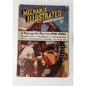 Mechanix Illustrated June 1938 Vol. 20 #2 Magazine by Fascett Publications